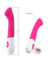 Vibromasseur rose tête plate spécial point G
