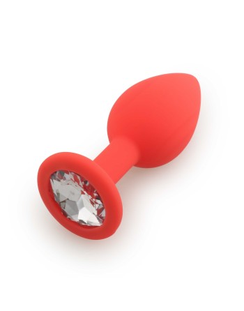 Plug rouge bijou cristal Small CHERRY 
