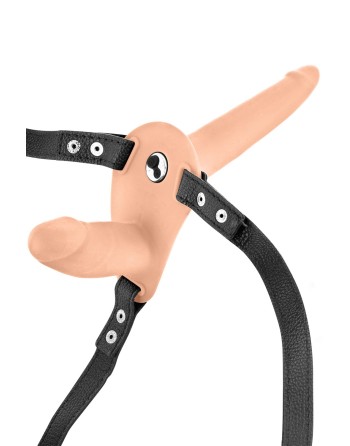 Double gode ceinture vibrant chair USB 