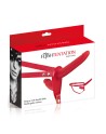 Double gode ceinture rouge 
