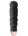 Vibromasseur noir 7 vitesses USB corps ondulé 
