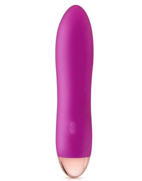 Vibromasseur rose lisse 7 vitesses USB 