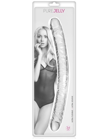 Double dong jelly cristal 34cm 