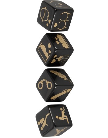 Jeu sexy de 4 dés avec missions 