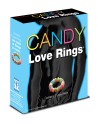 Lot de 3 cockrings bonbons Candy