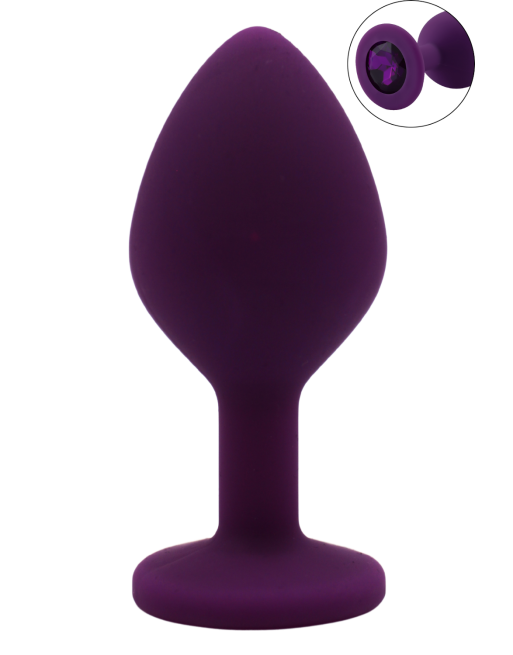 Plug bijou violet Medium PURPY