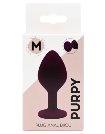 Plug bijou violet Medium PURPY