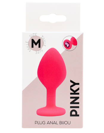 Plug bijou rose Medium PINKY 