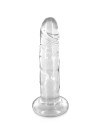 Gode dong jelly transparent ventouse 18cm 