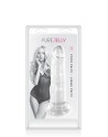 Gode dong jelly transparent ventouse 18cm 