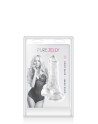 Gode jelly transparent ventouse taille XS 13cm 