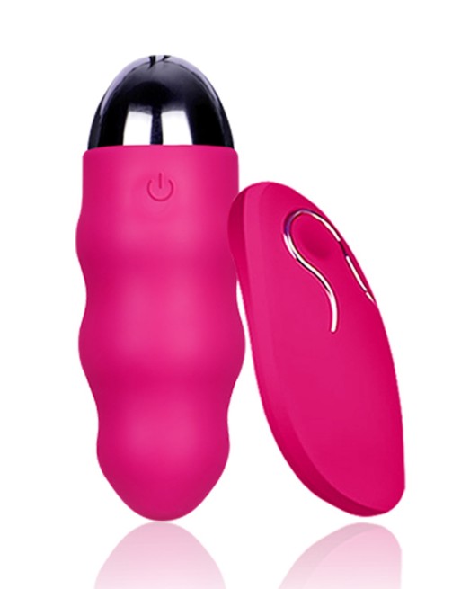 Oeuf vibrant ondulé 10 vitesses USB