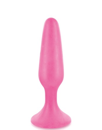Plug anal ventouse rose court base large 