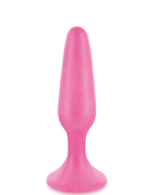 Plug anal ventouse rose court base large 