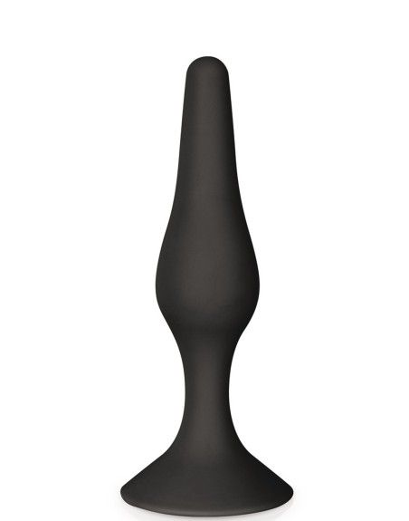 Plug anal ventouse noir taille M 