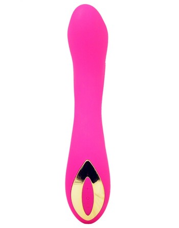 Vibromasseur rose 10 programmes USB