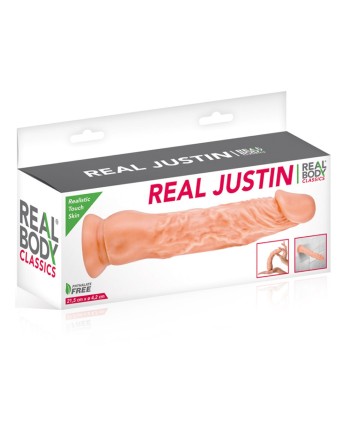 Gode plug réaliste grande taille avec ventouse 21cm 