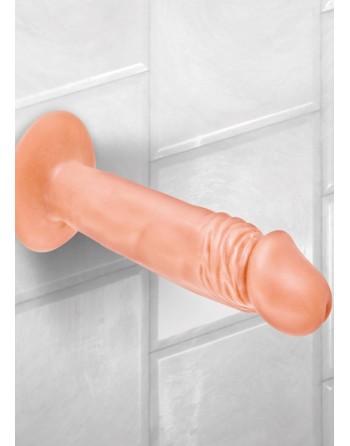 Gode plug réaliste avec ventouse 16cm 