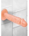 Gode plug réaliste avec ventouse 16cm 