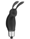 Stimulateur de clitoris vibrant noir rabbit 