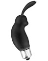 Stimulateur de clitoris vibrant noir rabbit 