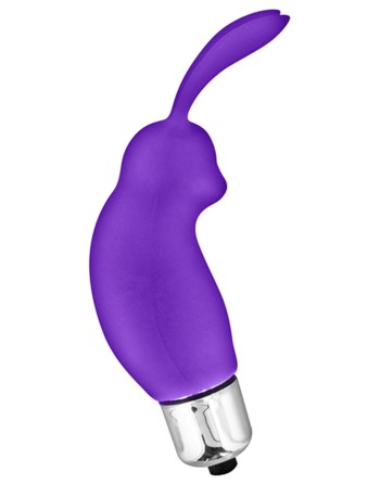Stimulateur de clitoris vibrant violet rabbit 
