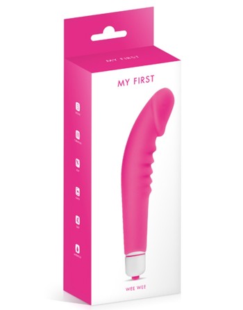 Vibromasseur stimulateur réaliste point G rose silicone 7 vitesses 