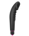Vibromasseur stimulateur réaliste point G noir silicone 7 vitesses 