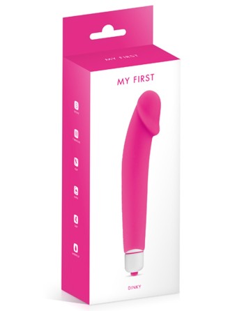 Vibromasseur rose 7 vitesses réaliste silicone lisse 