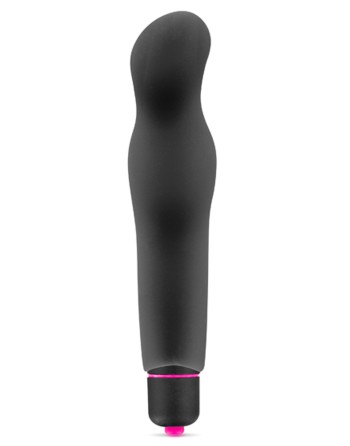 Vibromasseur noir 7 vitesses ondulé waterproof 