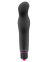 Vibromasseur noir 7 vitesses ondulé waterproof 