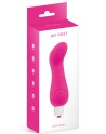 Vibromasseur rose 7 vitesses courbé point G waterproof 