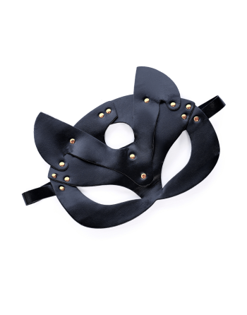 Masque félin en faux cuir - Mapalé
