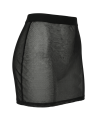 Jupe noire en résille transparente Maya