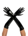 Gants en vinyle noir 