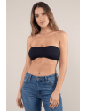 Bandeau de poitrine noir