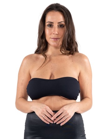 Bandeau de poitrine noir
