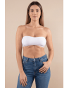 Bandeau de poitrine blanc
