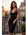 Robe courte à bretelles Victoria