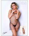 Petite robe en fine résille incrusté de strass - Le Numéro 1 - Collection Strass 