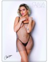 Petite robe en fine résille incrusté de strass - Le Numéro 1 - Collection Strass 