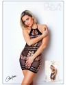 Petite robe noir en résille - Le Numéro 1 - Collection Robe 