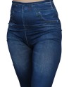 Legging bleu style jean neuf 