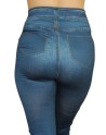 Legging bleu style jean neuf 