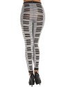 Leggings gris fashion imprimé touches de piano 