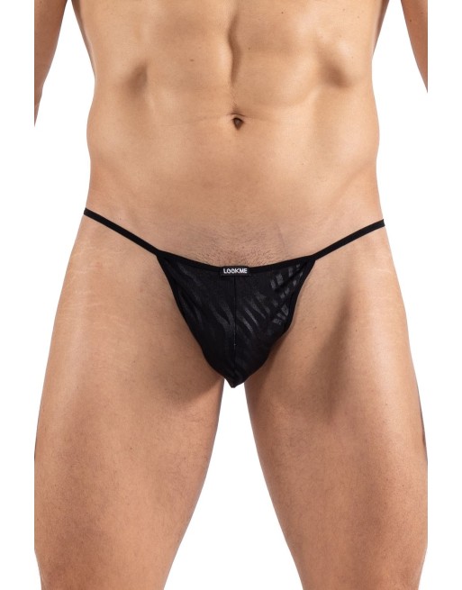 String noir  gold Zebra 