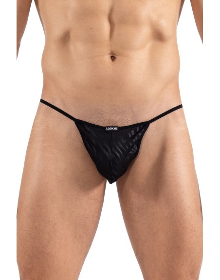 String noir  gold Zebra 