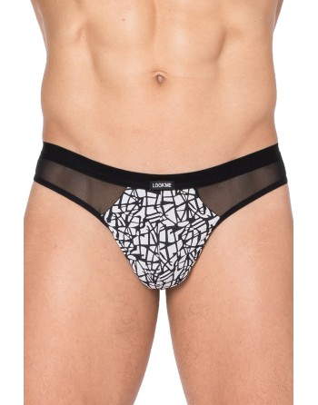 String imprimé noir et blanc New Look 