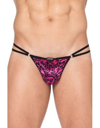 Mini string imprimé rose et noir New Look 