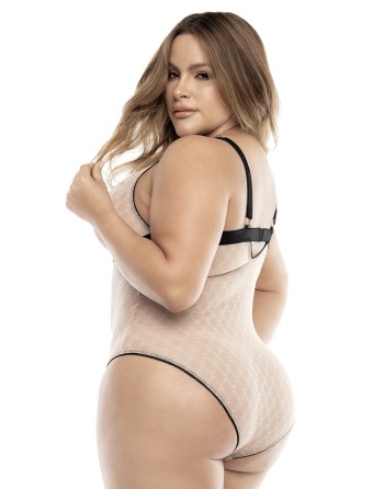 Body, grande taille, chair et noir 